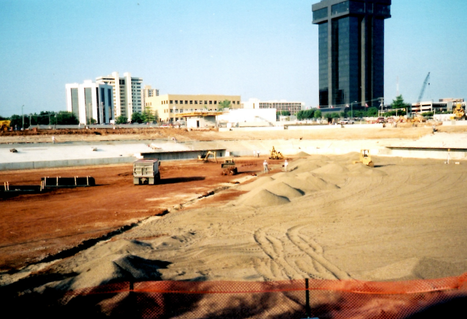 Construction of Hammons Field - Springfield, MO