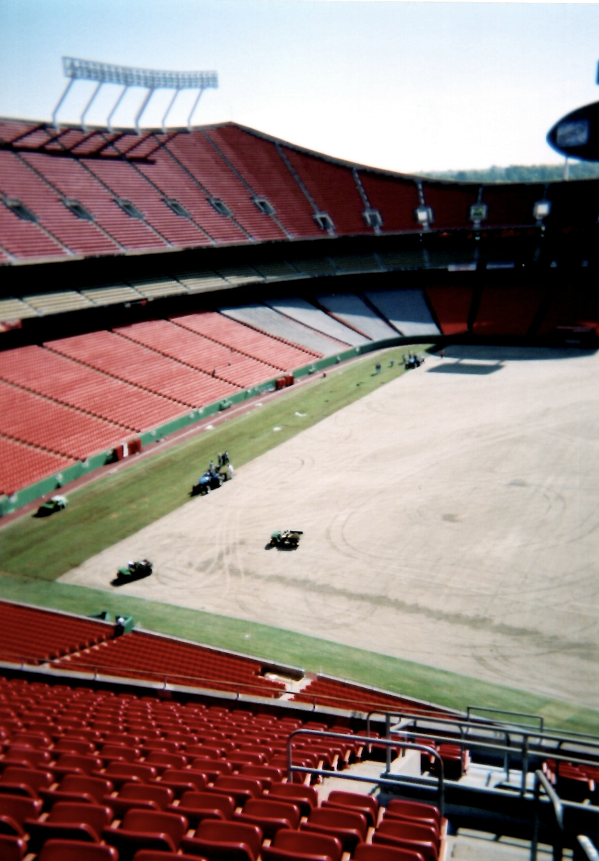 Field rebuild at Arrowhead - Kansas City, MO