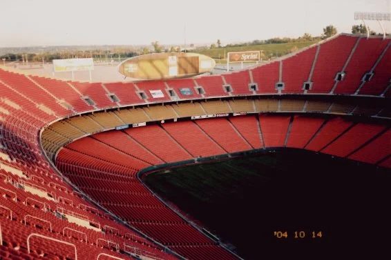 Checking on the field at Arrowhead - Kansas City, MO