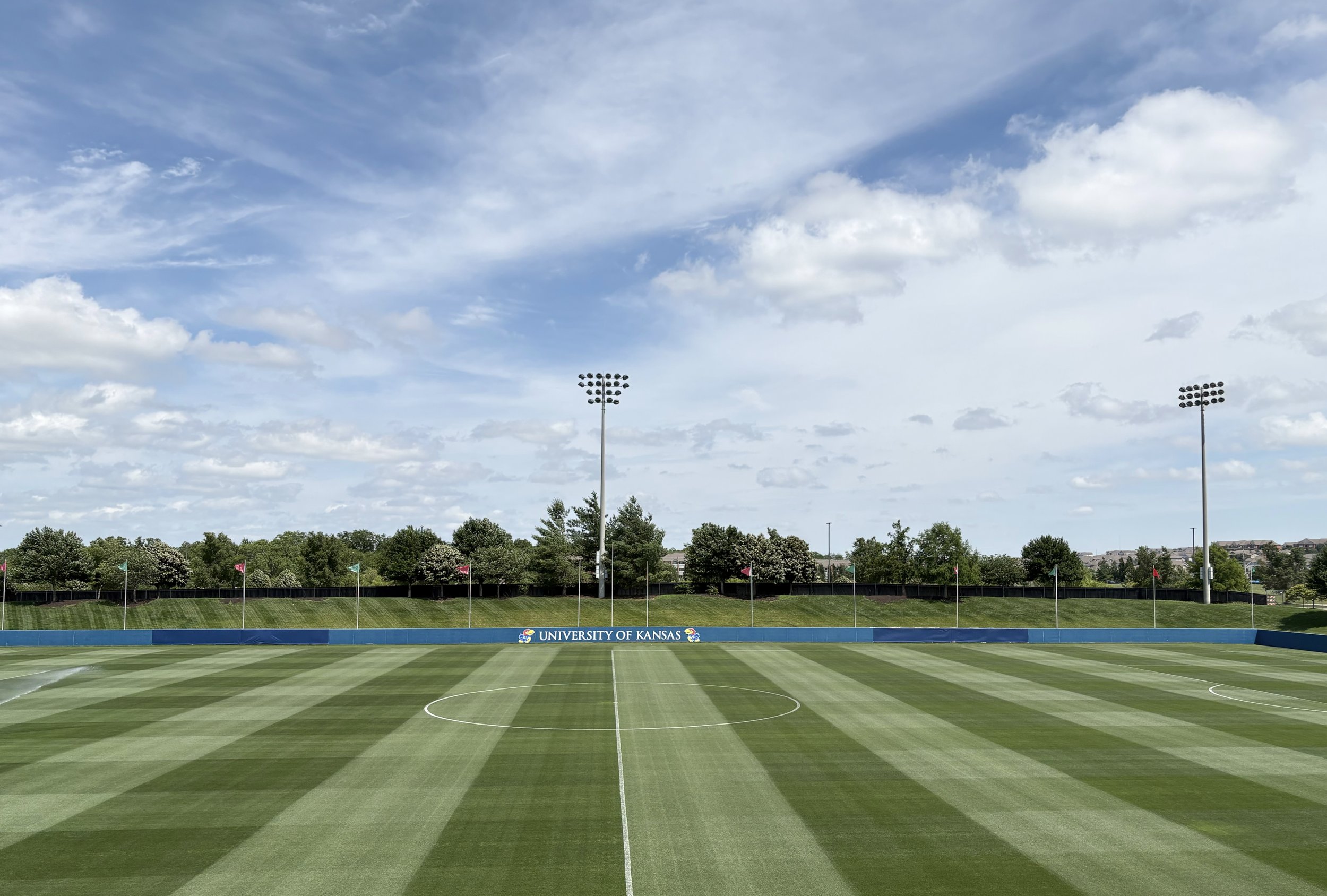 Rock Chalk Park: prepared to serve as the Base Camp for Team Algeria in the World Cup