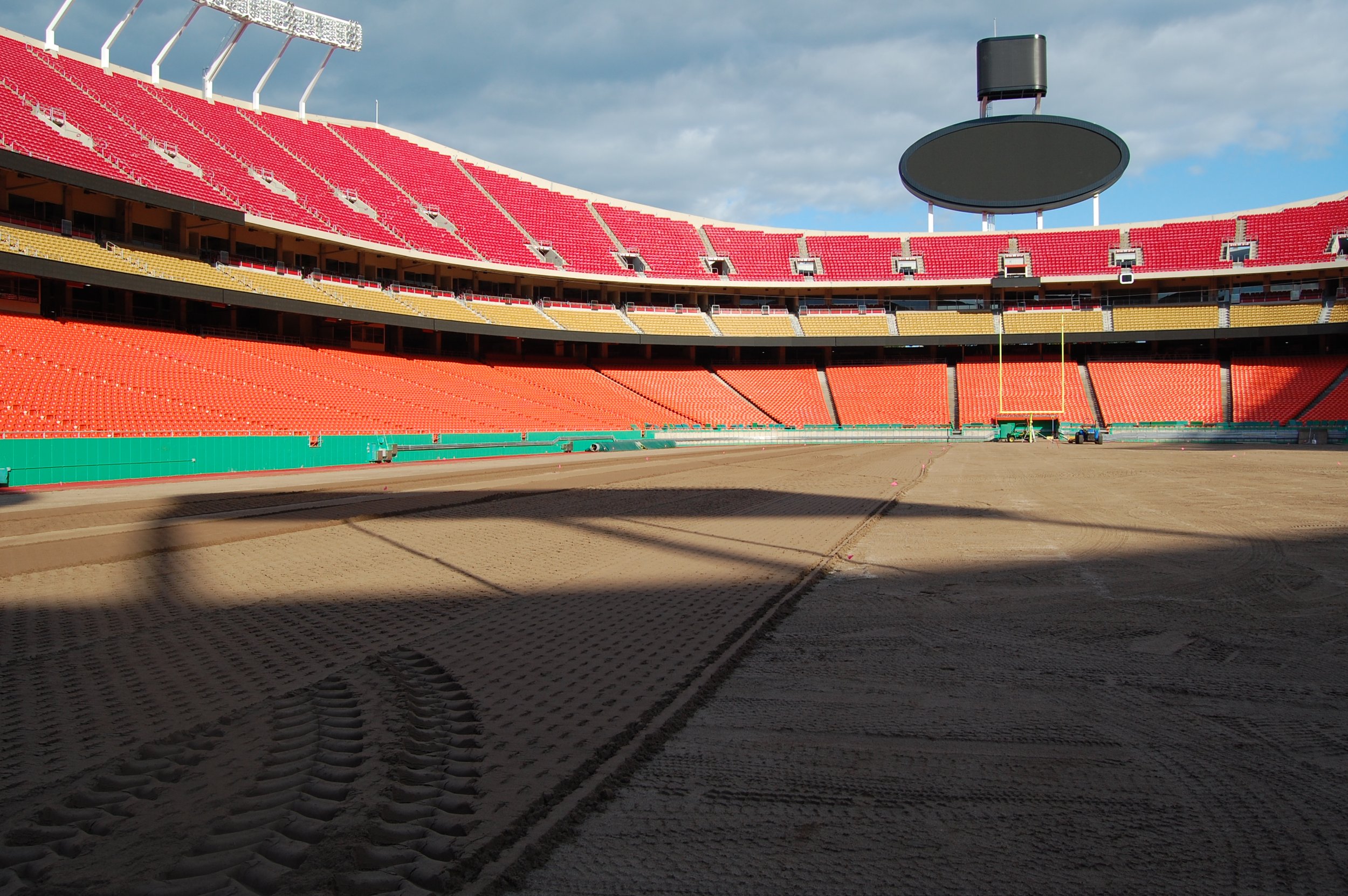 Mid process at Arrowhead - Kansas City, MO