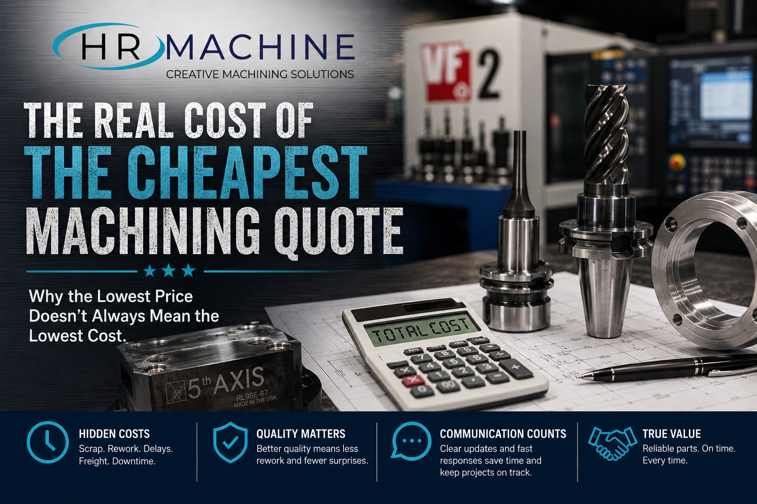 The Real Cost of the Cheapest Machining Quote