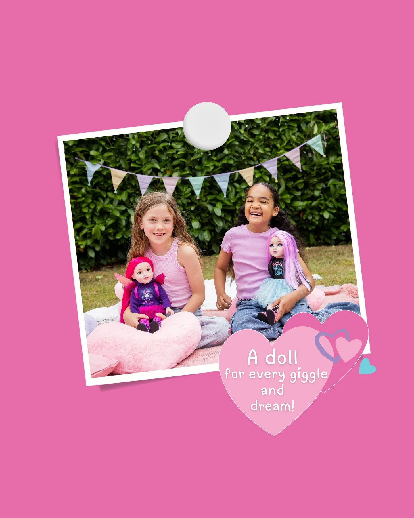 Our dolls are more than toys — they’re forever friends, adventure buddies and style stars, ready to join in every magical moment. From dress-up fun to sleepover giggles, DesignAfriend brings endless play, storytelling and smiles!ππβ¨
#d
