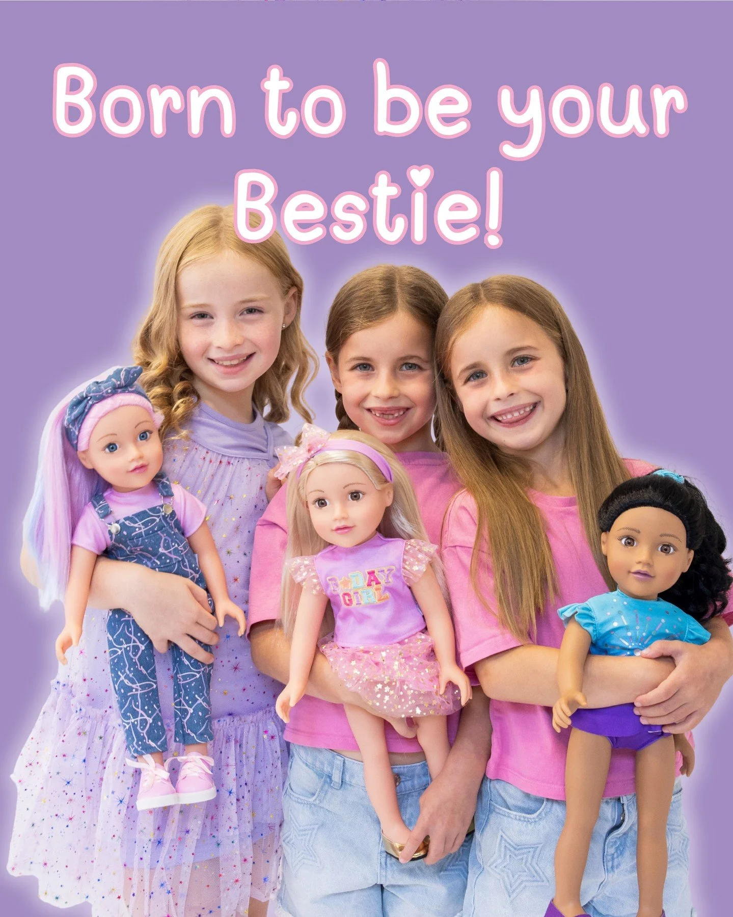 Designed for friendship, made for imagination. From dress-up moments to big adventures, your Designafriend doll is ready to share every magical memory with you. 💖✨ Born to be your bestie! 🤝👭

#designafriend #dollphotography #fashiondolls #dolls #d