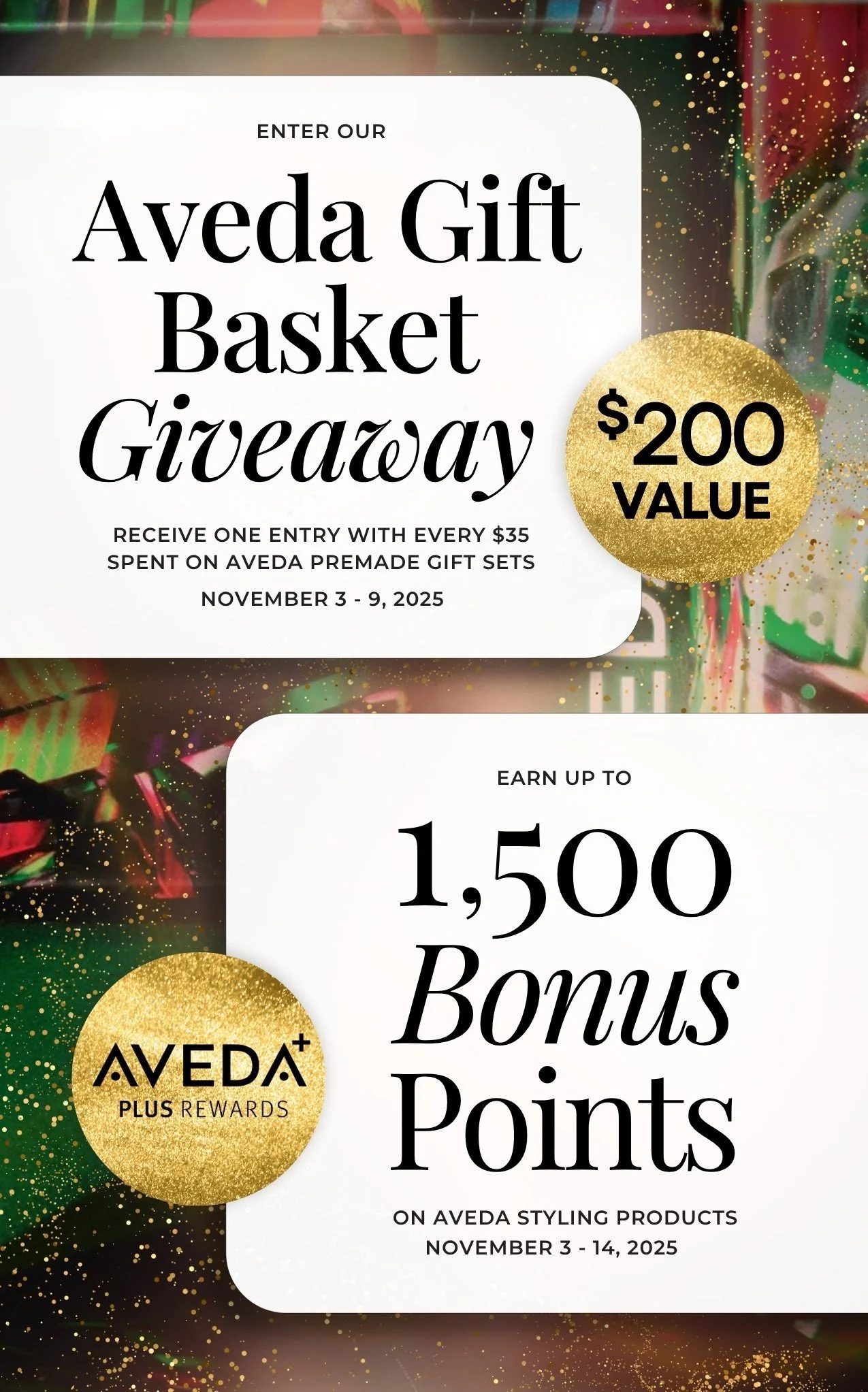 Enter Our Aveda Gift Basket Giveaway!