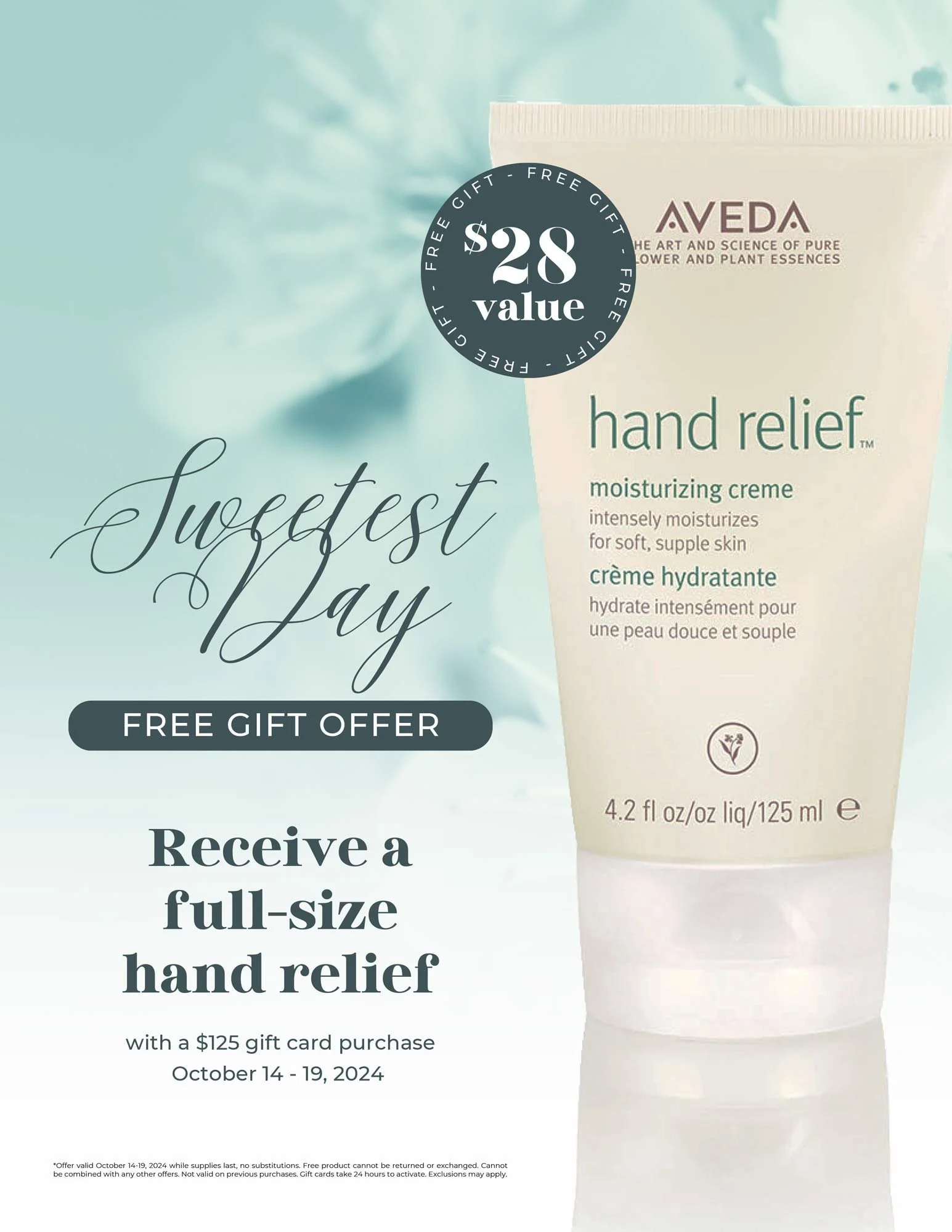 Sweetest Day FREE Gift Offer!