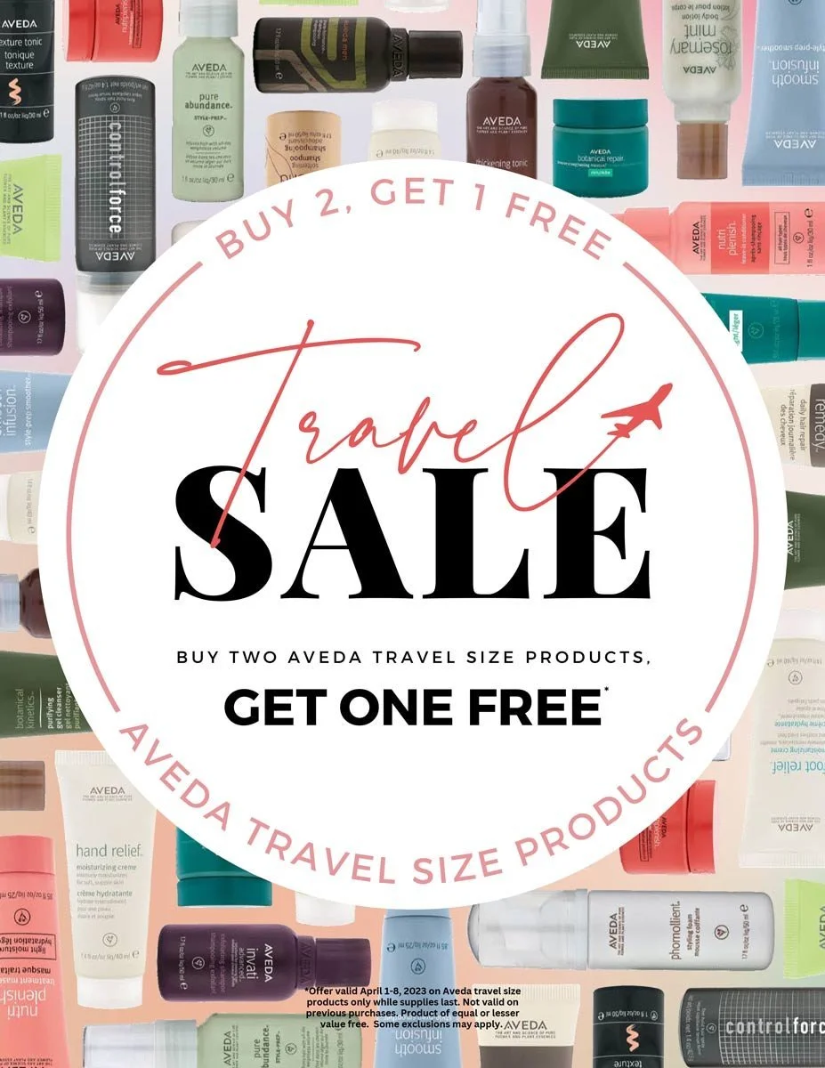 Aveda Travel Sale!