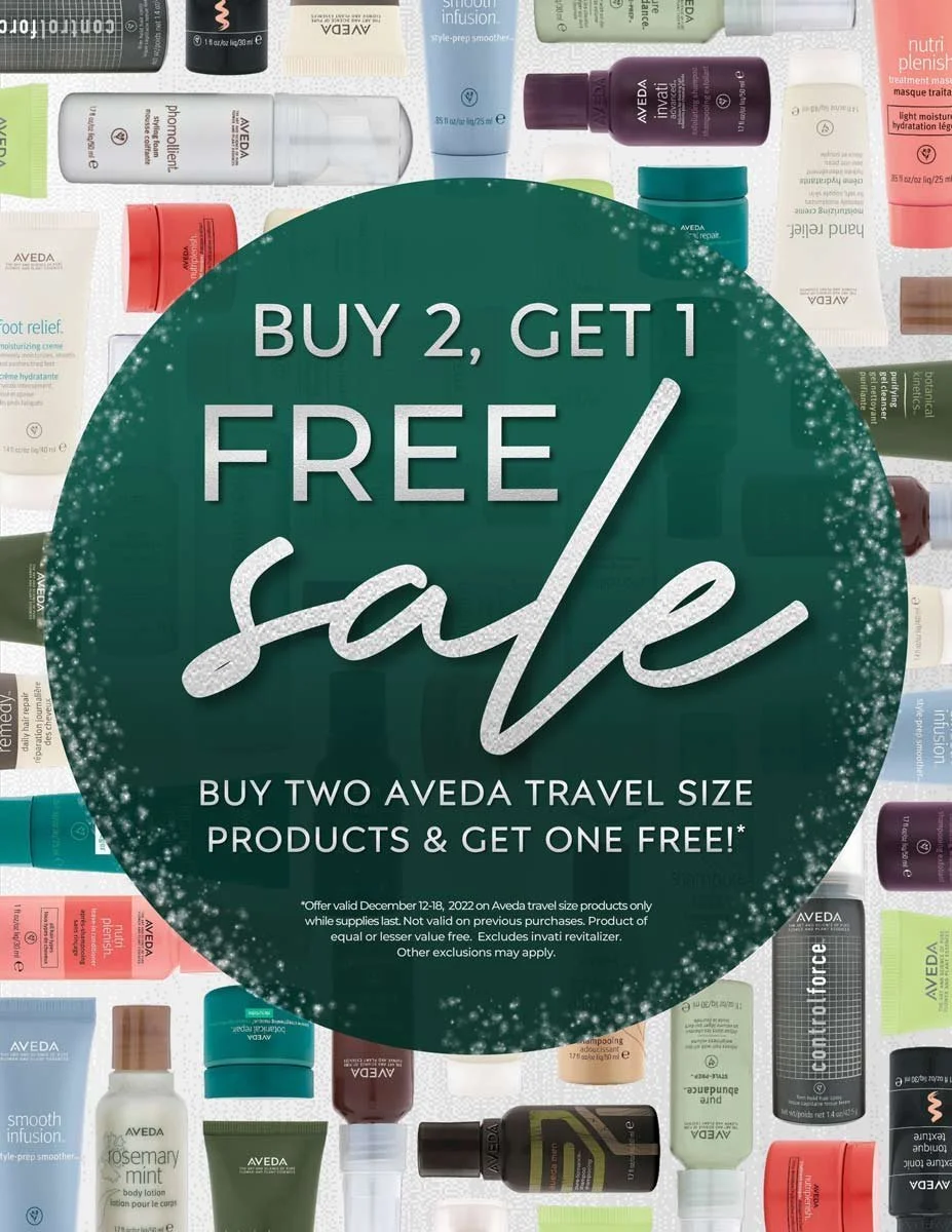 Buy 2, Get 1 FREE Sale!