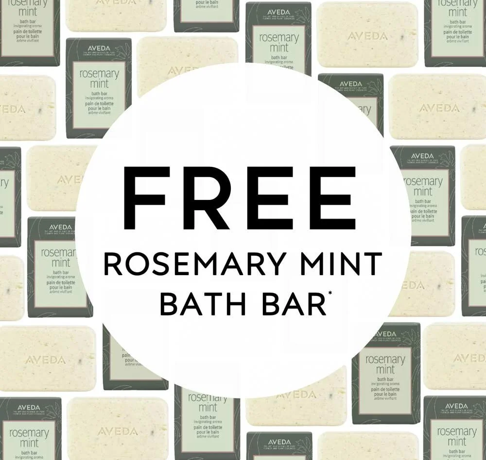 FREE Rosemary Mint Bath Bar