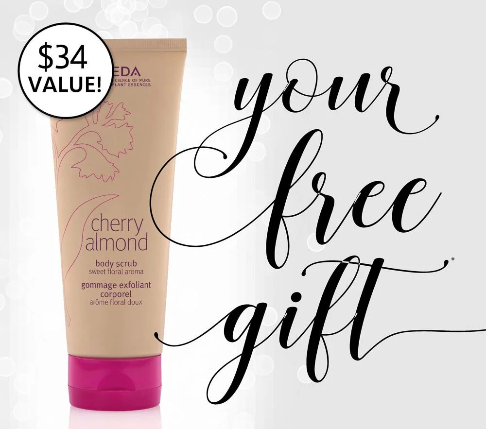 FREE Full-Size Cherry Almond Body Scrub with $100 Gift Card Purchase