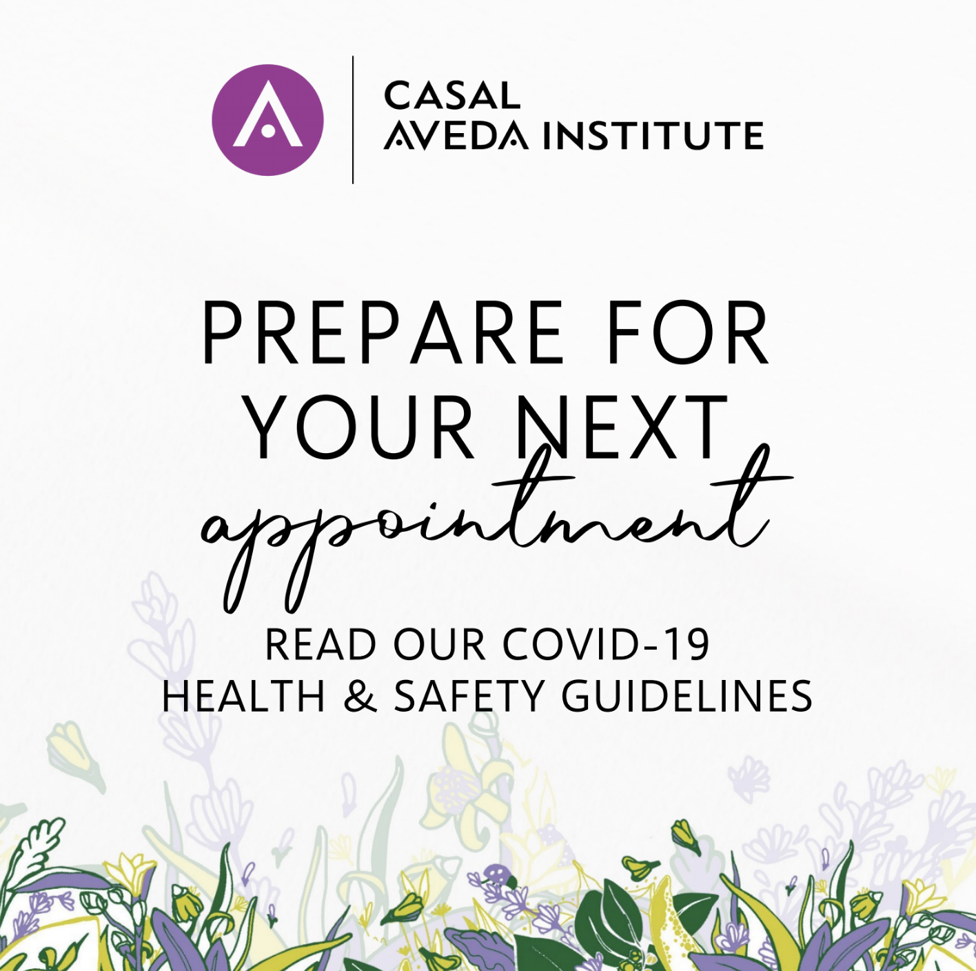 Prepare for Your Next Appointment at Casal Aveda Institute
