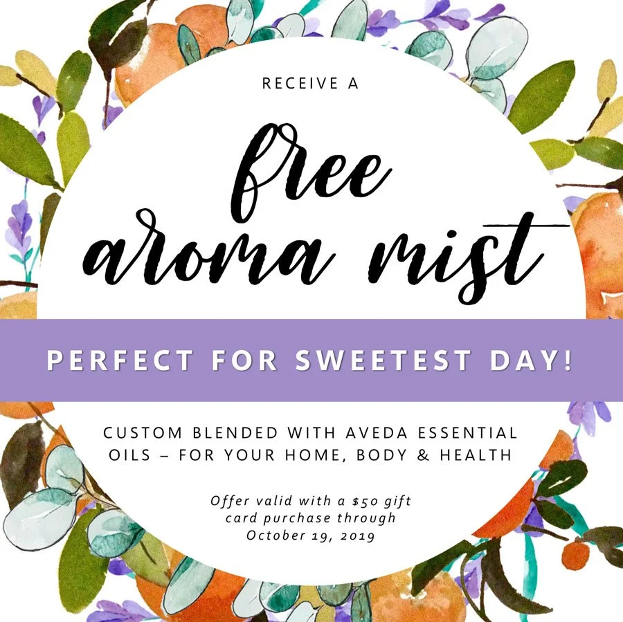 FREE Aroma Mist - Perfect for Sweetest Day