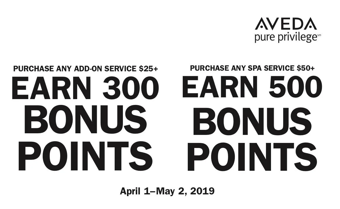 Earn Bonus Points with Services