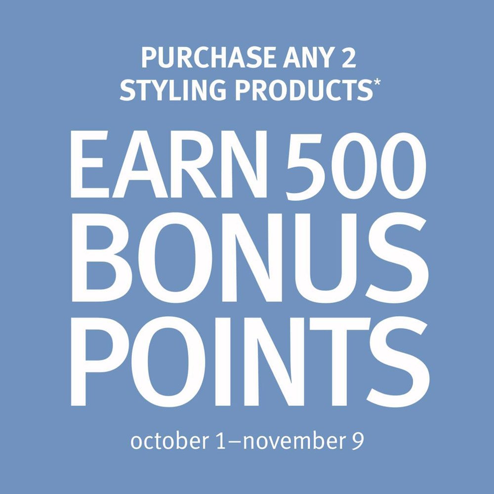 Earn Bonus Points October 1-November 9