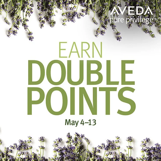 Earn Double Points May 4-13