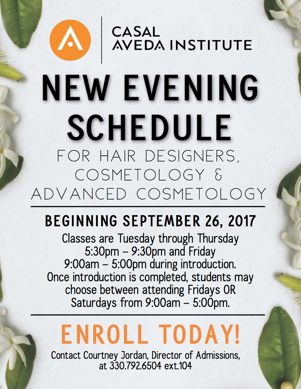 New Evening Schedule Announced!
