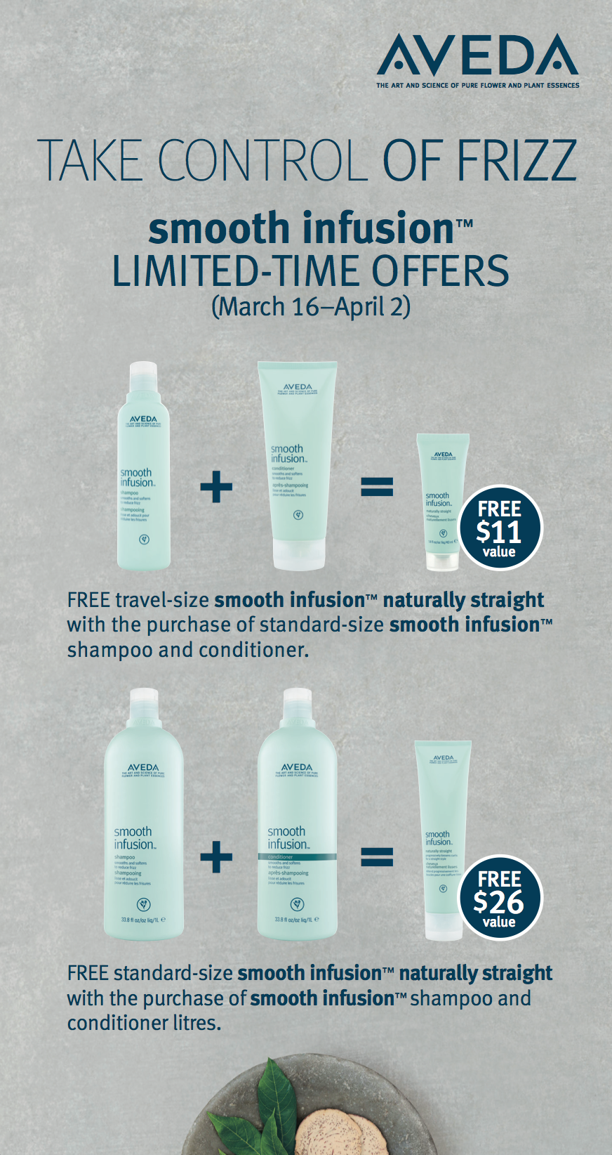 Take Control of Frizz – Smooth Infusion™ Limited Time Offers