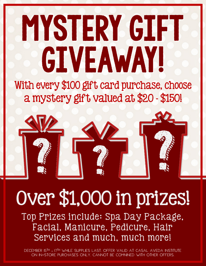 Mystery Gift Giveaway