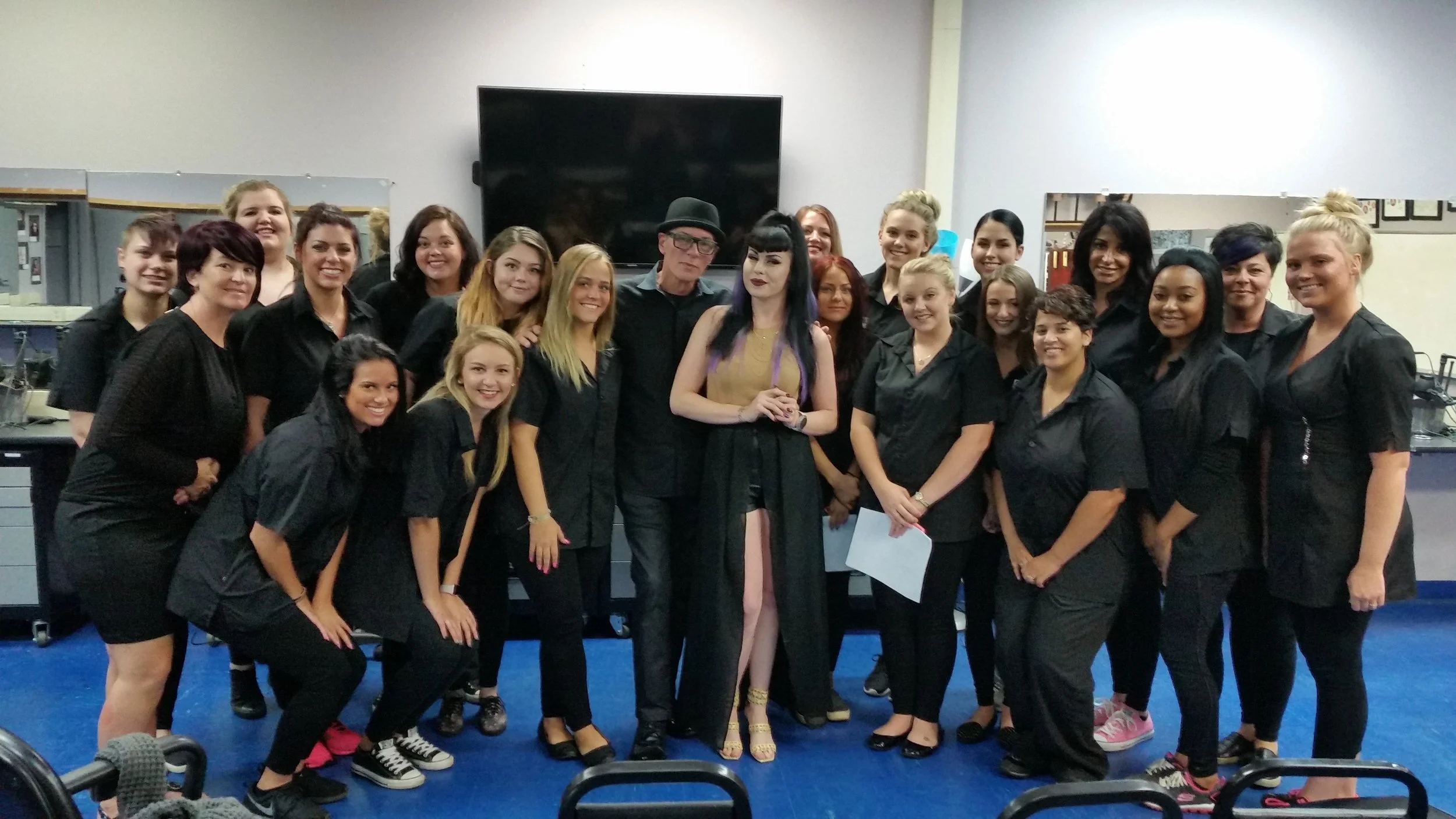 James Ryder visits Casal Aveda Institute!