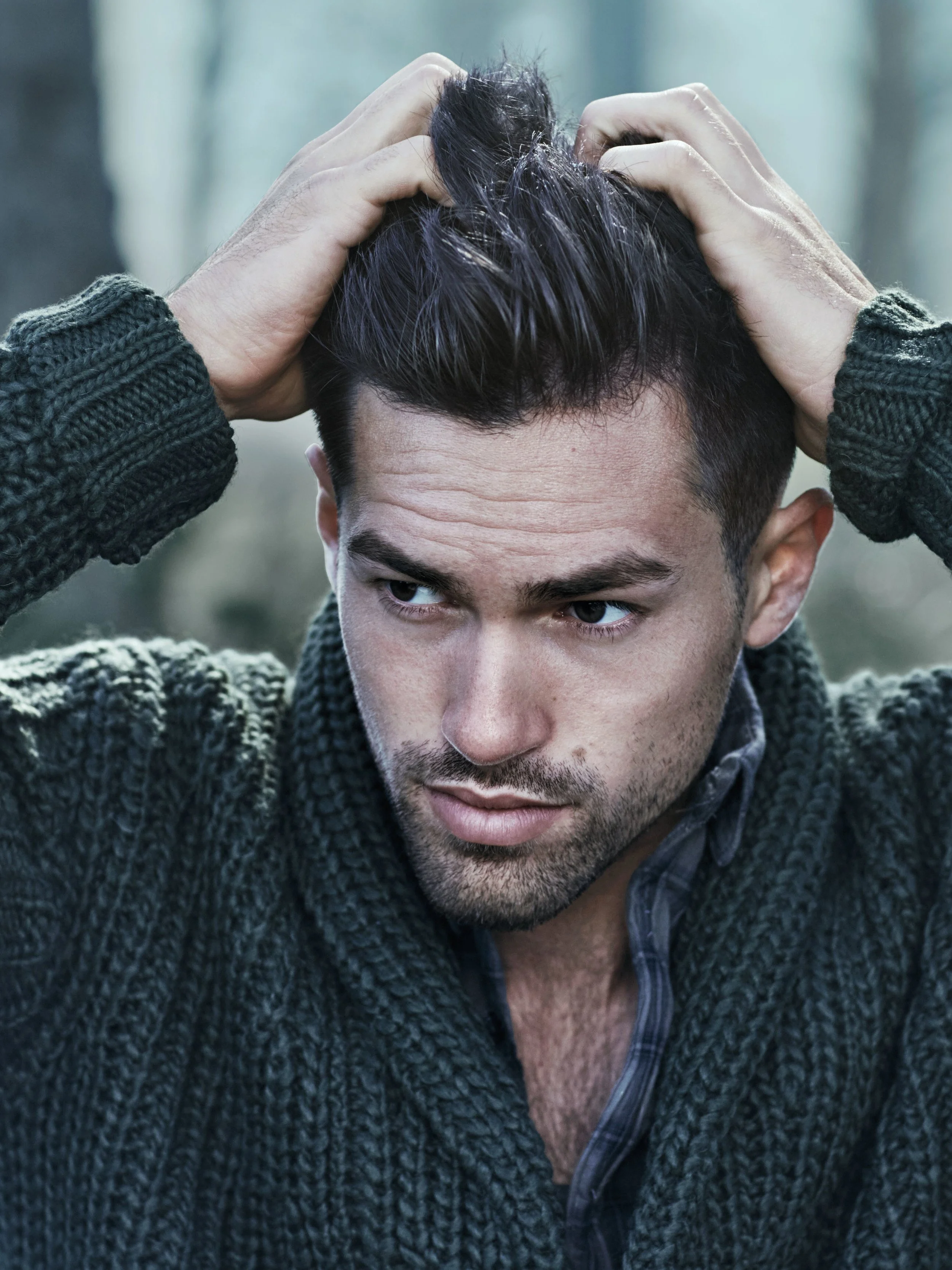 Invati Men Makes Hair Feel Thicker, Stronger