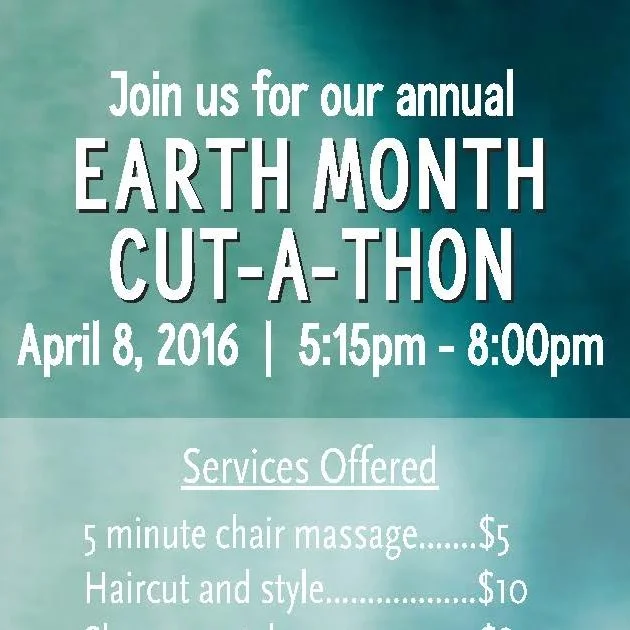 Join us for Our Annual Earth Month Cut-A-Thon on Friday, April 8!