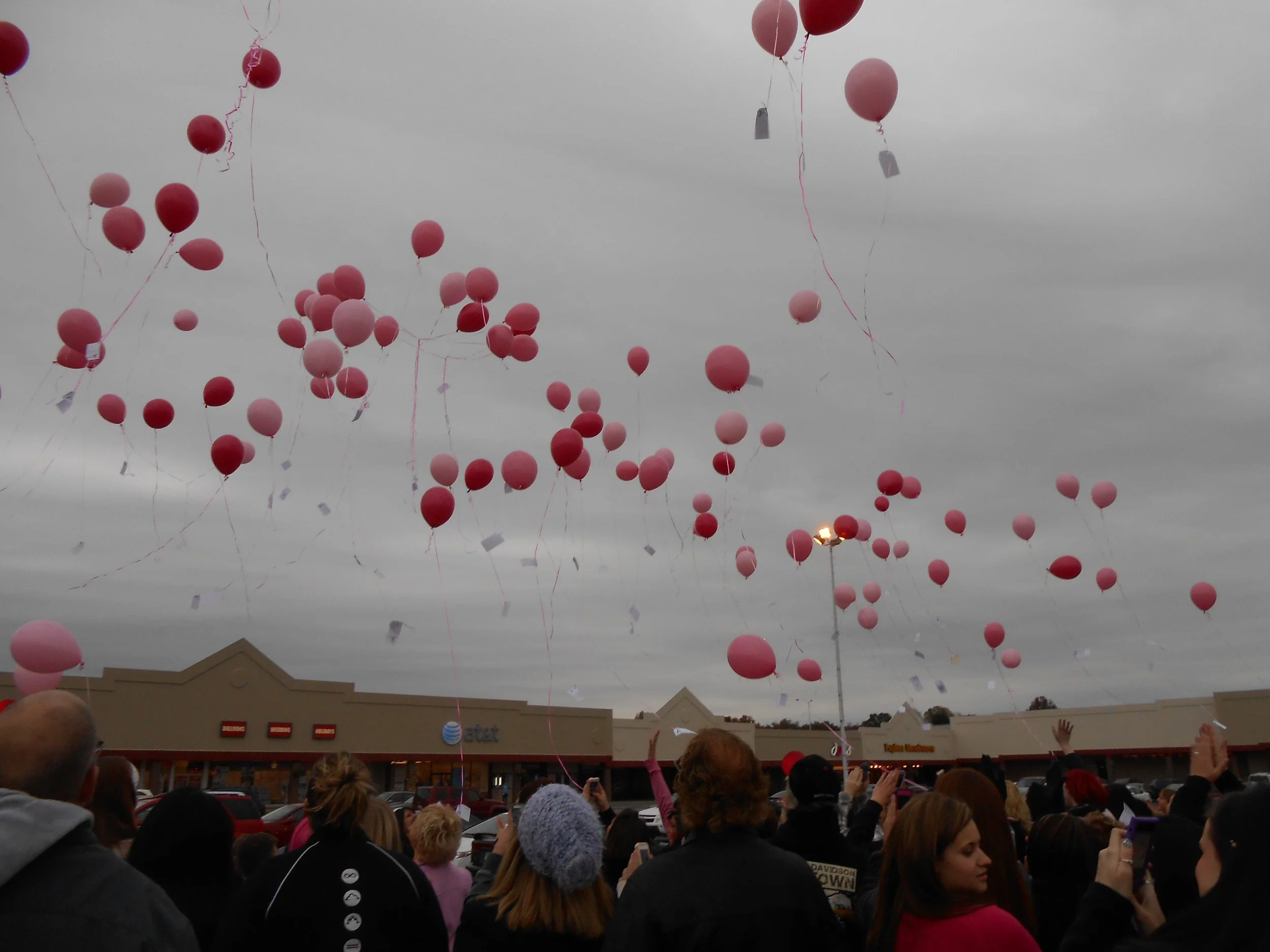 2013 Breast Cancer Balloon Launch