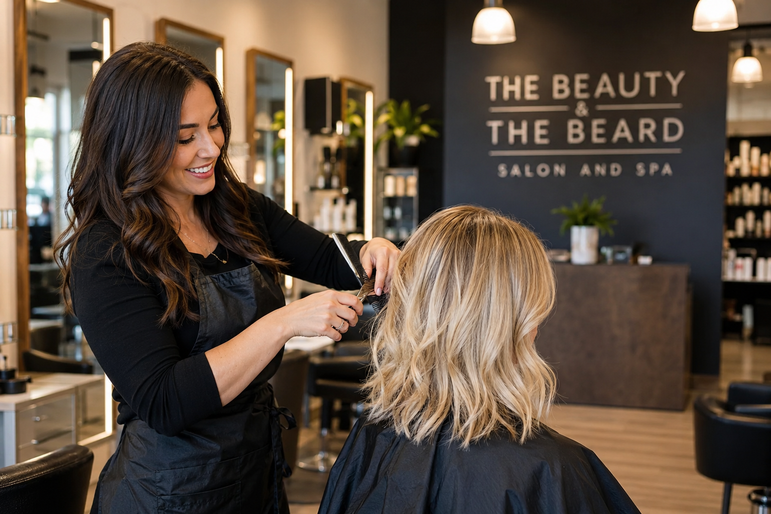 Stylist Opportunity in Mentor, Ohio: Join The Beauty &amp; The Beard Salon and Spa