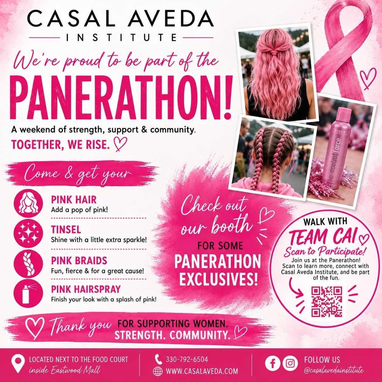 Join Team Casal Aveda Institute at Panerathon 2026!
