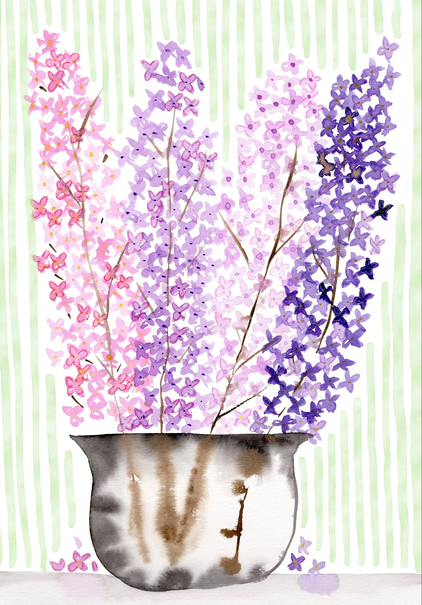 Lilac flowers