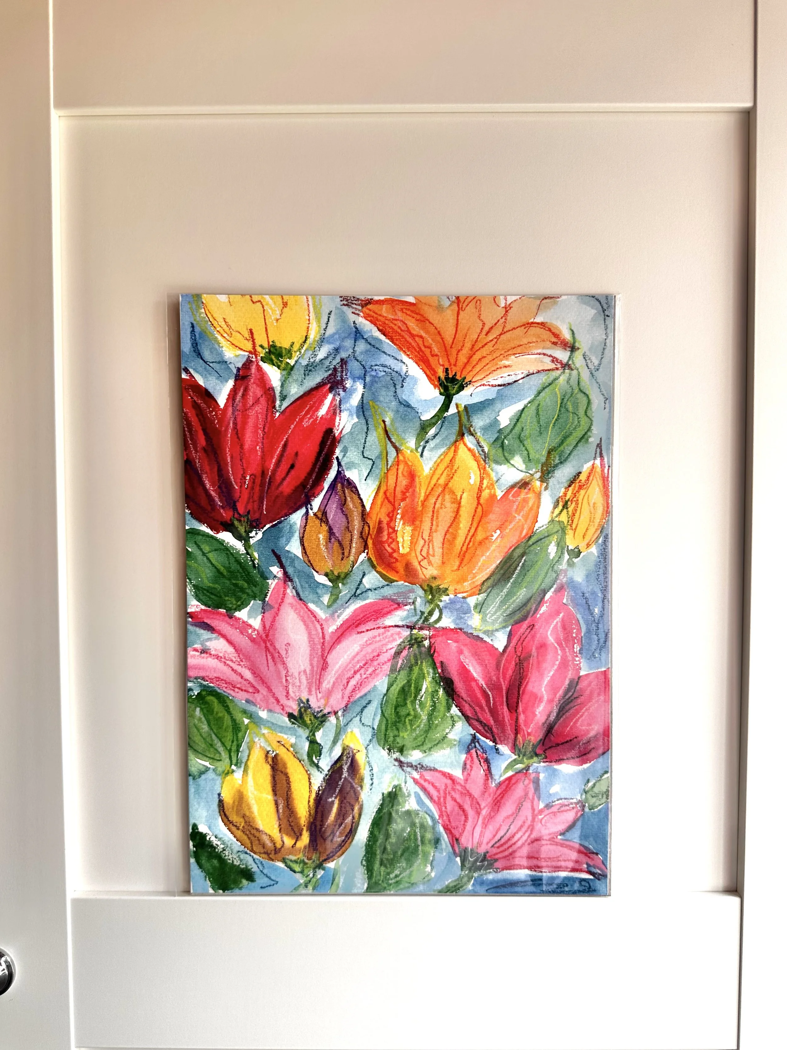 Messy Tulips