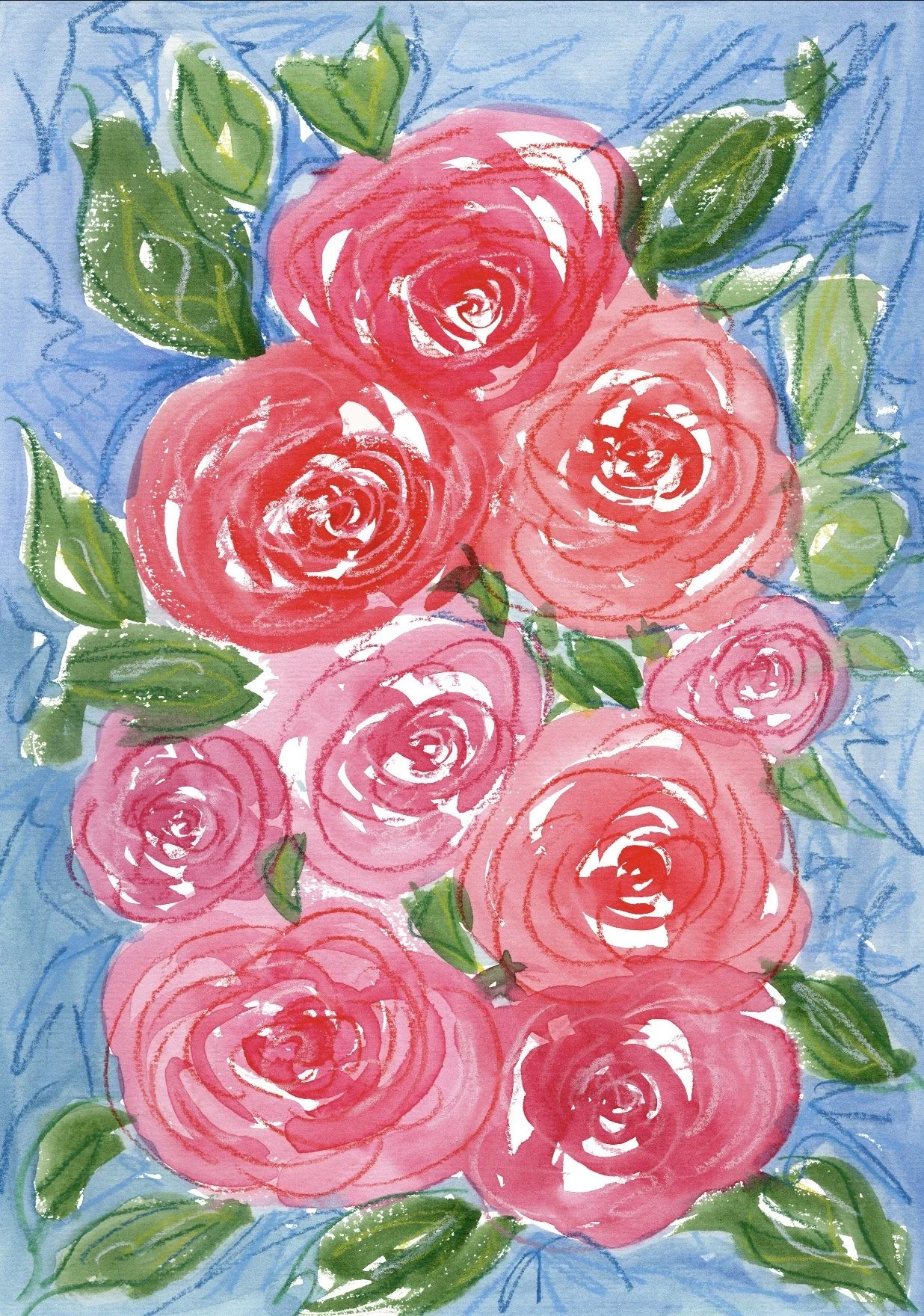 Messy Roses