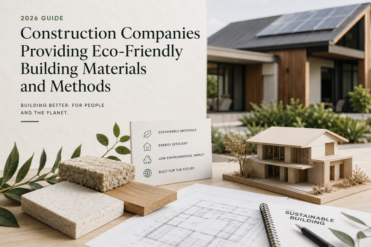 Construction Companies Providing Eco-Friendly Building Materials and Methods (2026 Guide)