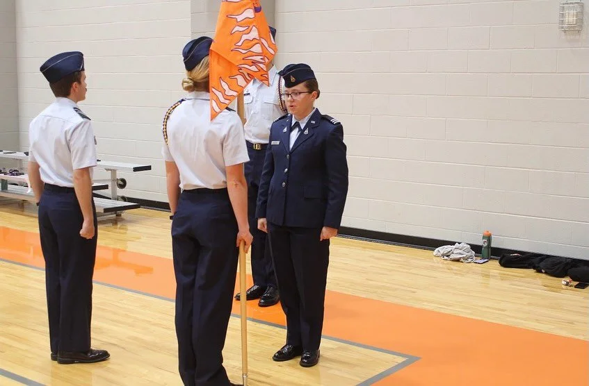 👀WEEK 13🫡

This week we conducted an ORI in place of PT on Wednesday. Everyone looked super sharp! BC cadets took on campus marching for the third and final week in a row! BCL cadets conducted a bag drag and went over some field training details wi