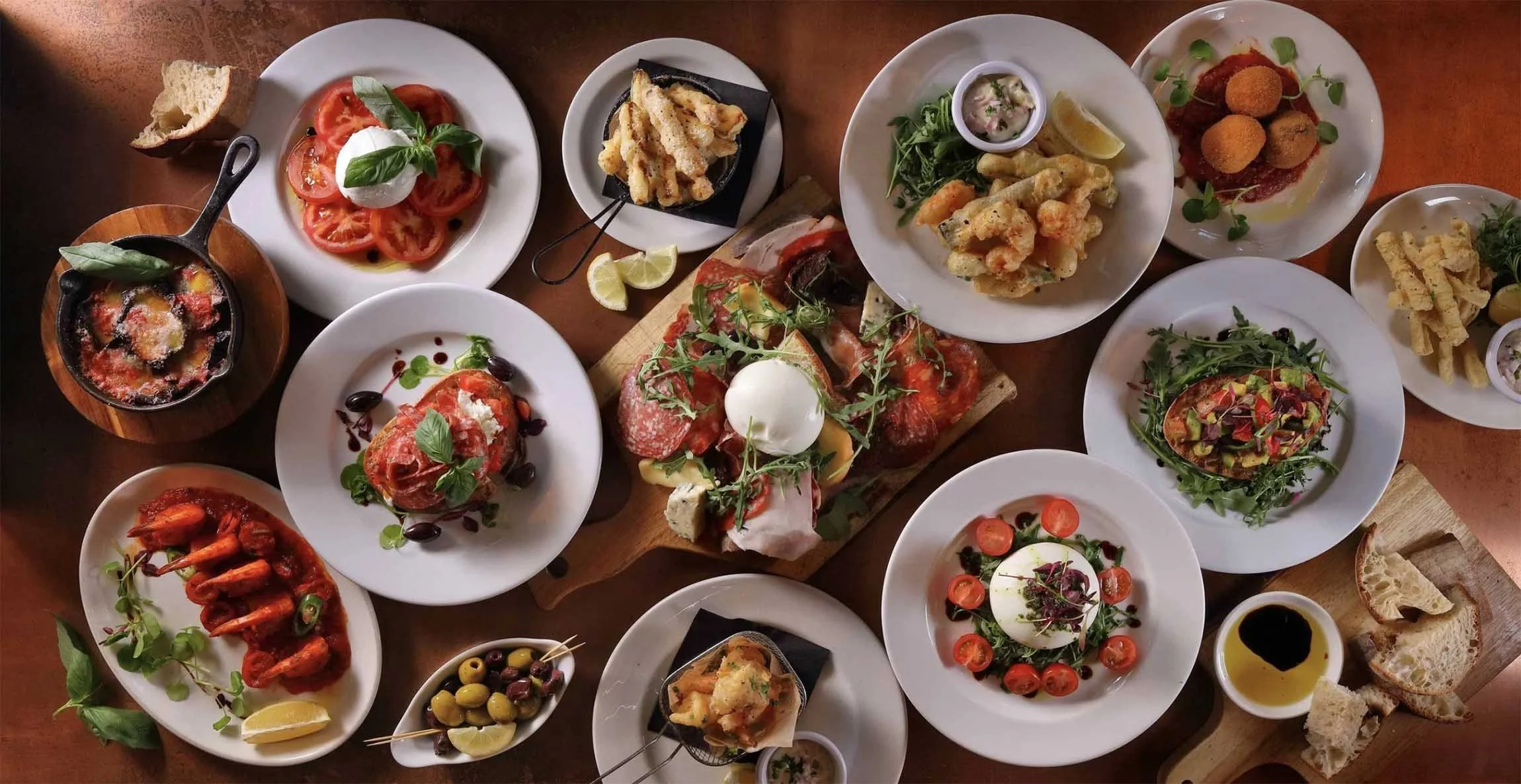 Eco restaurant starters photographed by studio68b