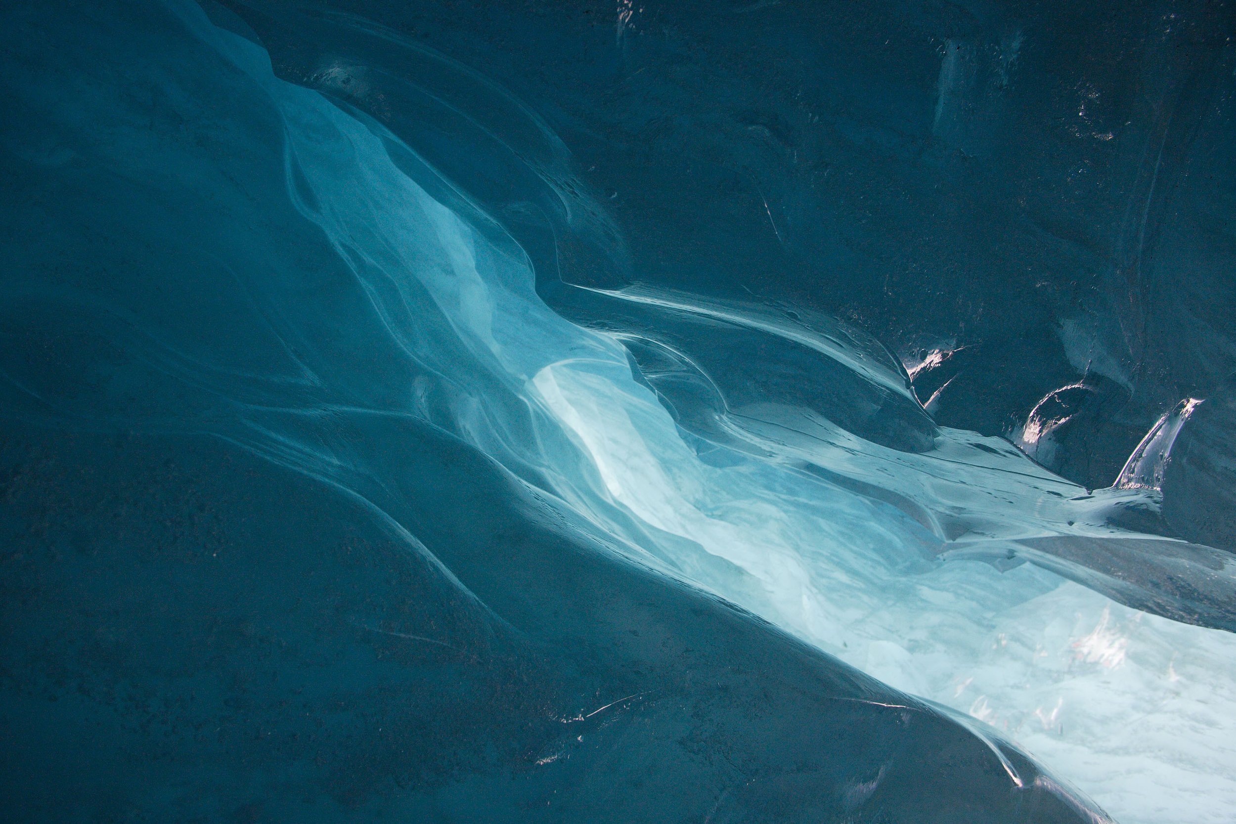 Inside the mer de Glace Chamonix