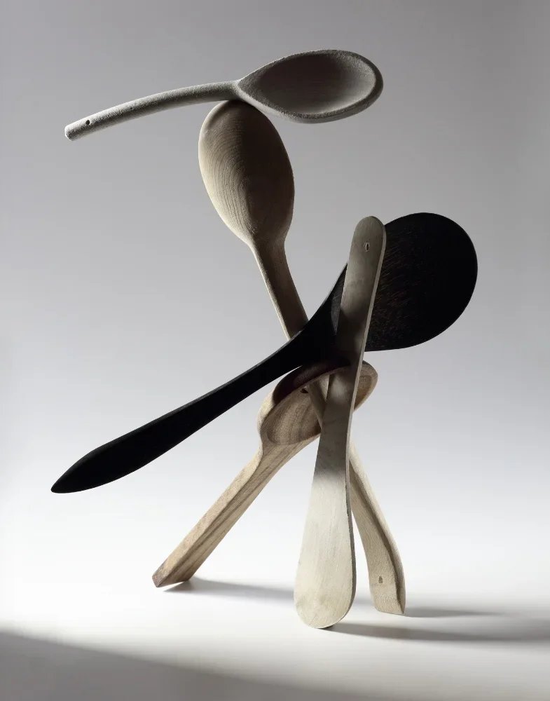 ikebana spoons by David Burton Photography