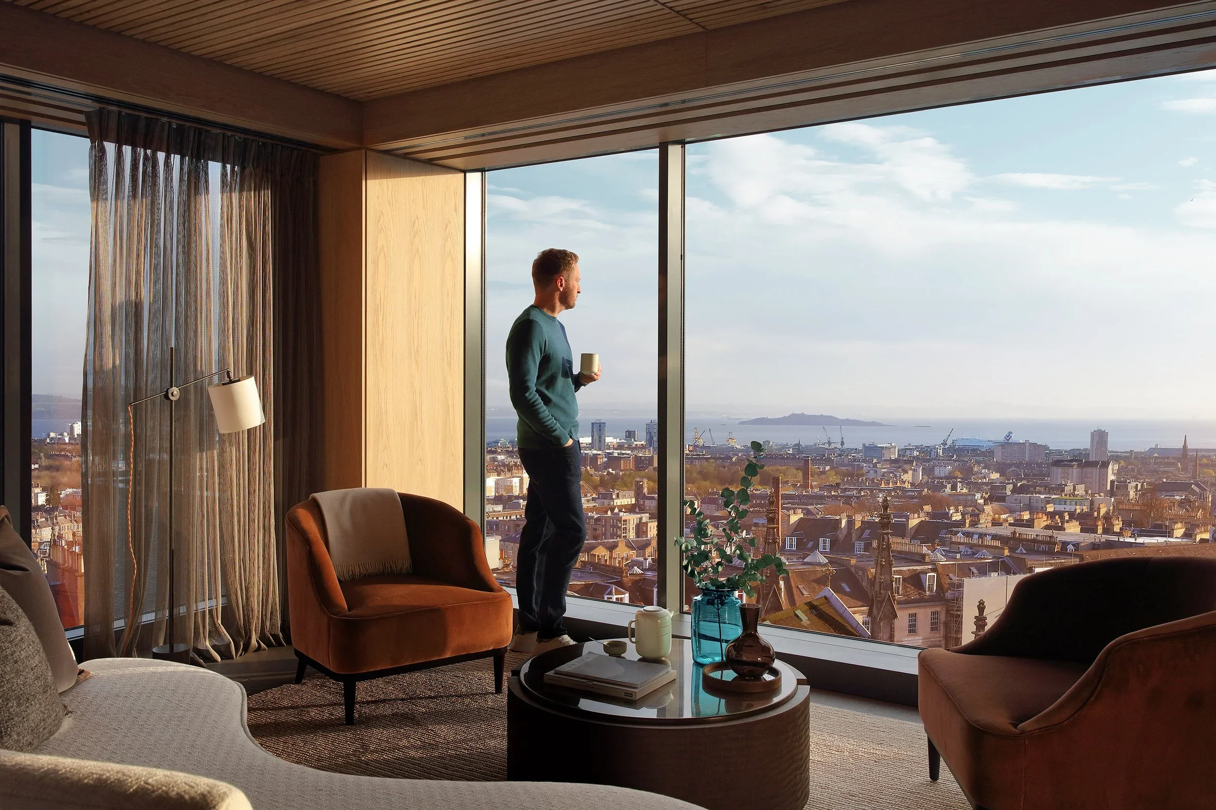 New Eidyn sunrise Edinburgh