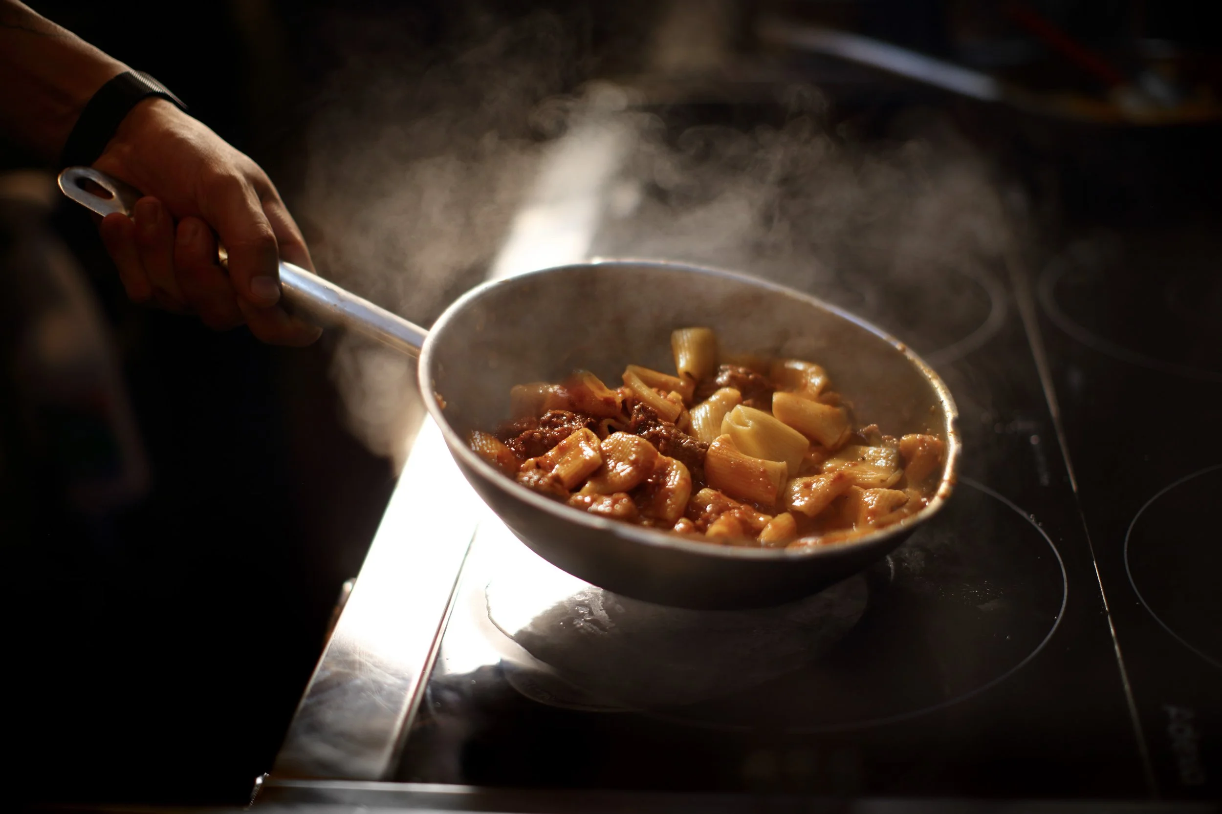 Ragu & maccaroni  by David Burton Photography