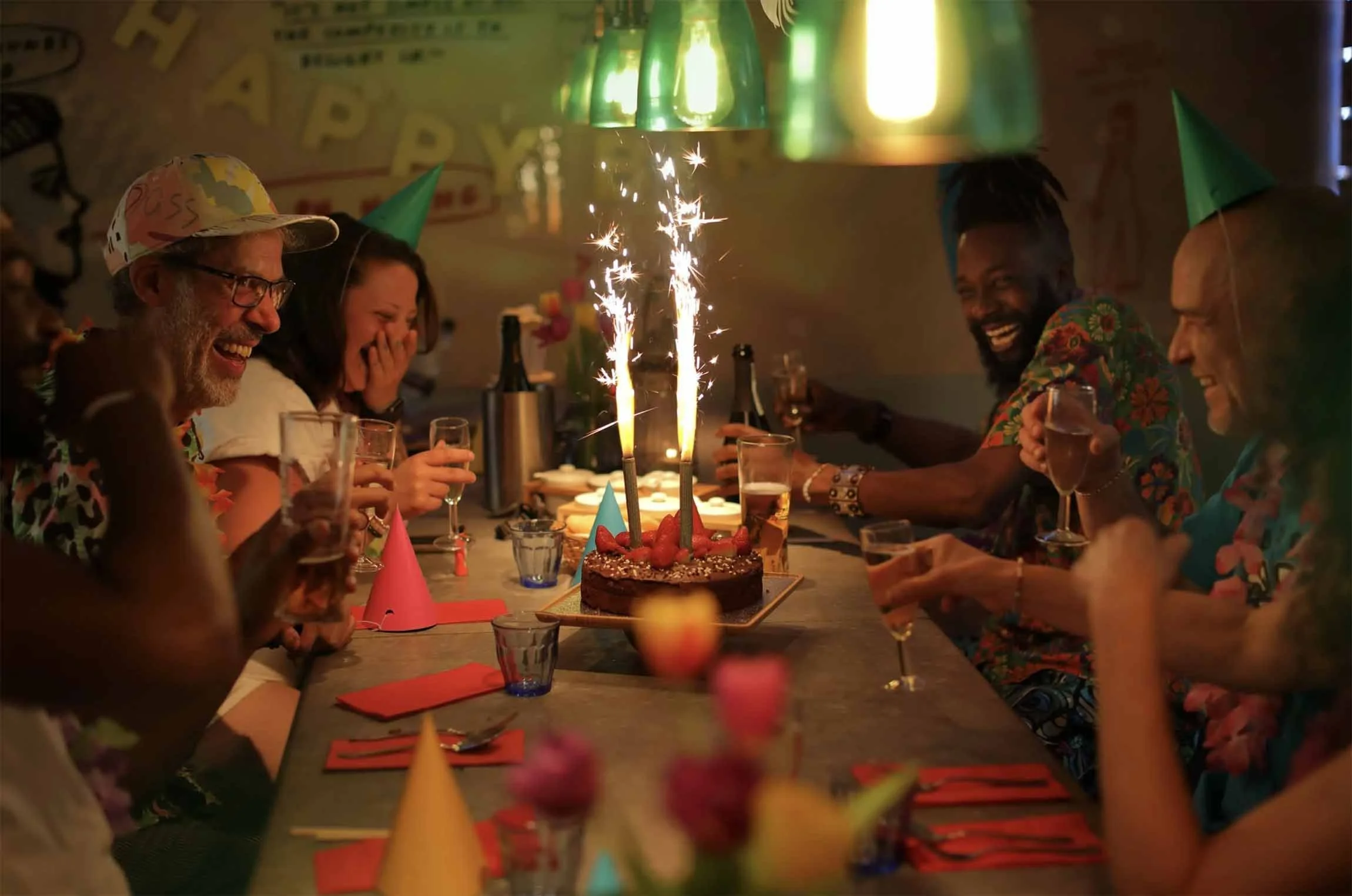 Pepper tree restaurant party photographed by studio68b.com