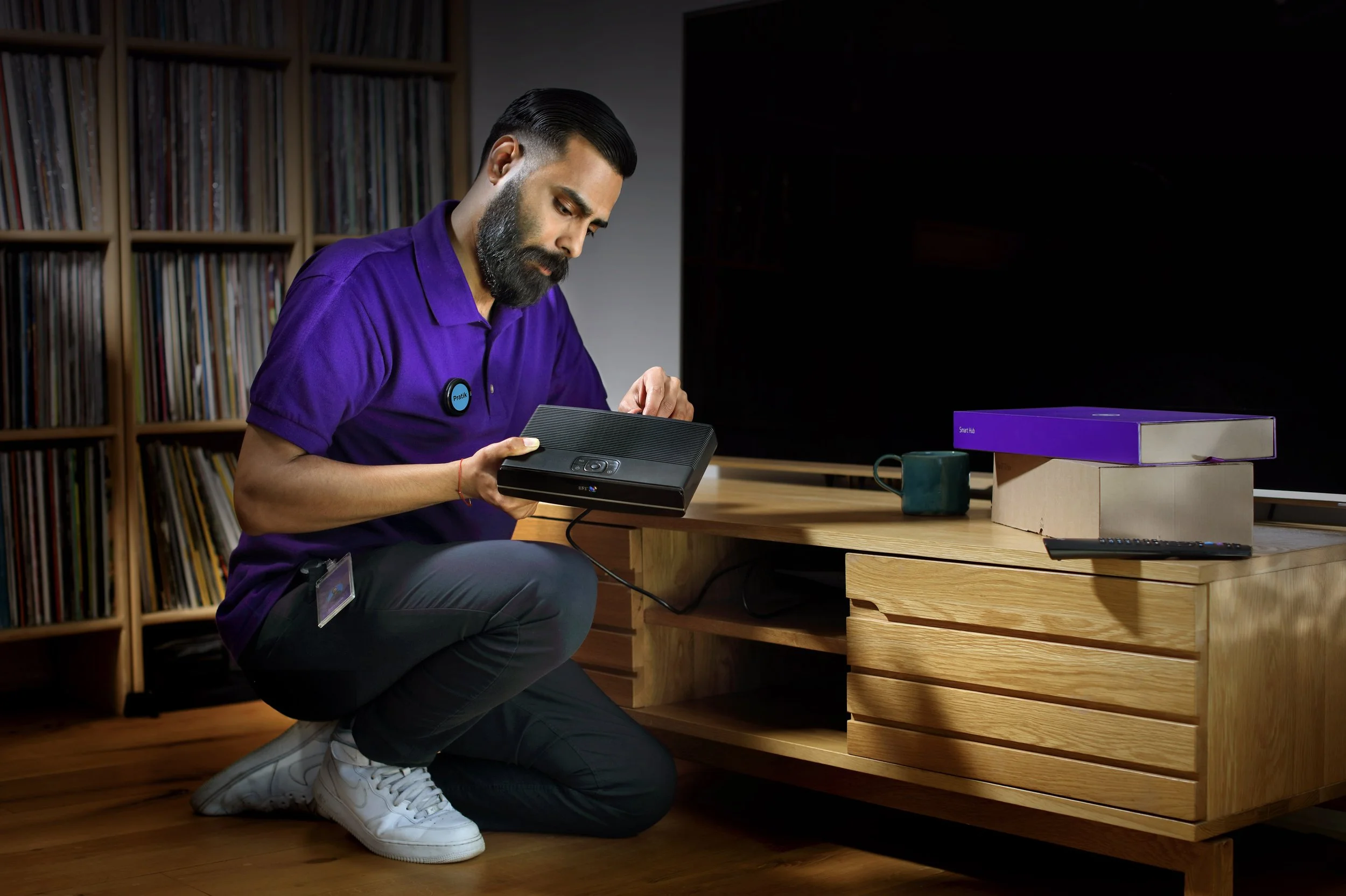 BT halo engineer by David Burton Photography