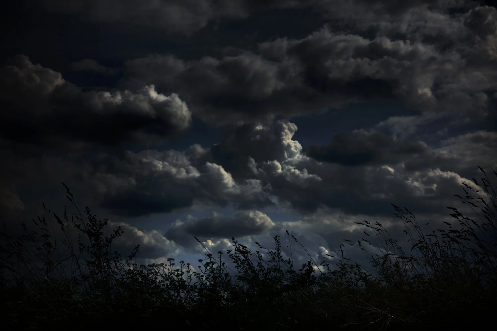 Moonlit clouds Harvest Moon catering event by PenniBlack