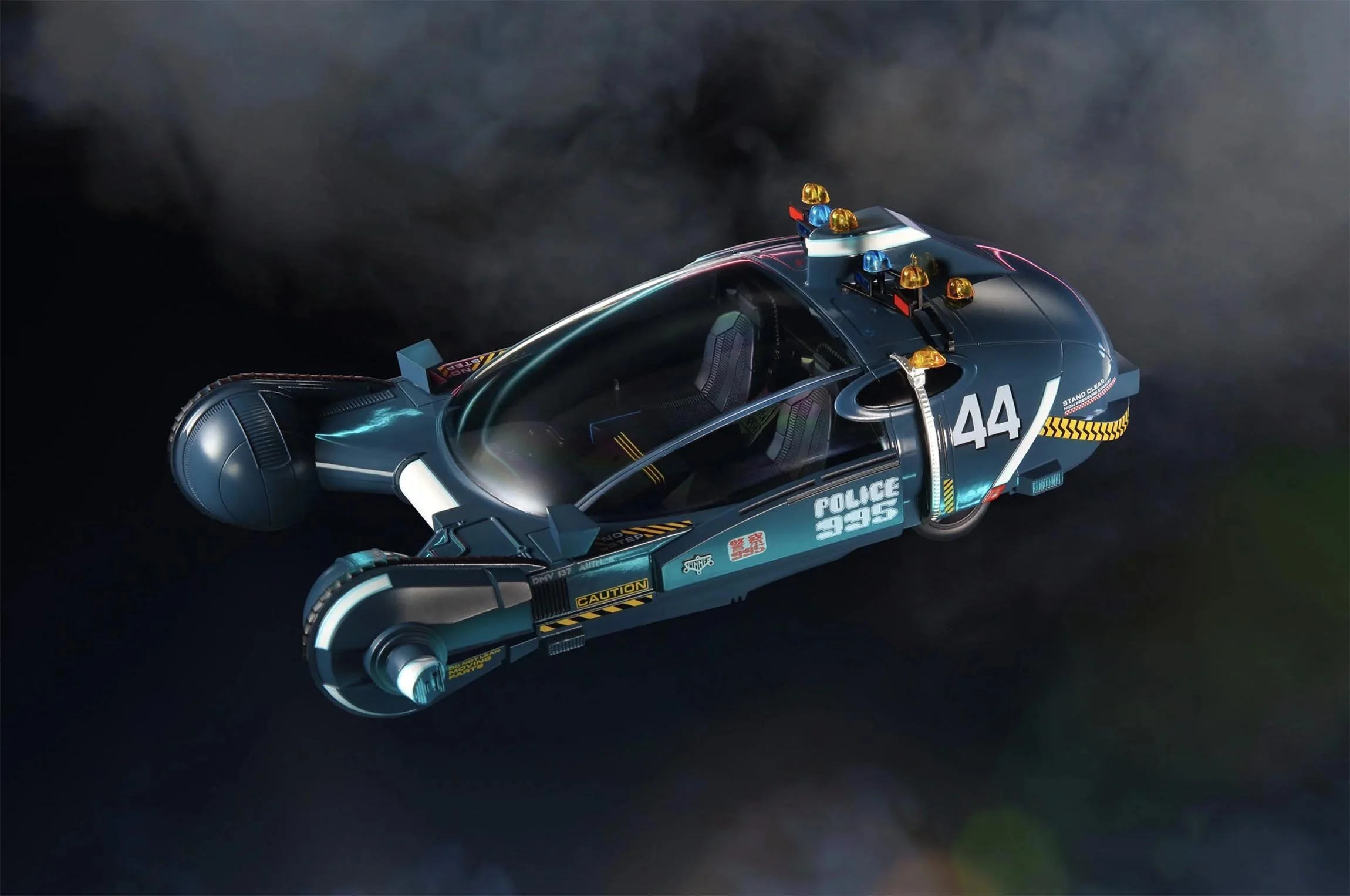 Blade runner spinner car photographed by David Burton Photography for master replicas