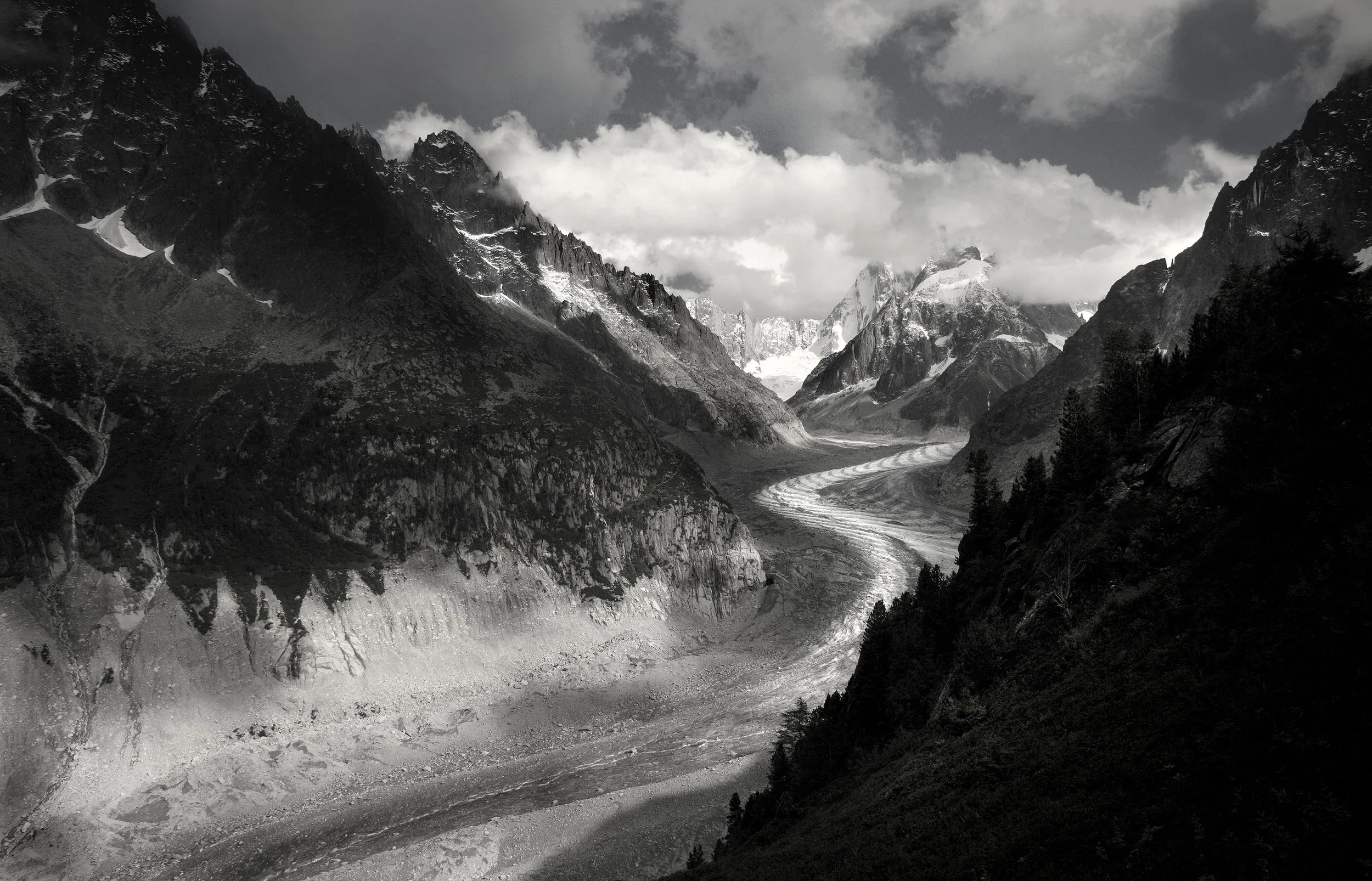 Mer de Glace Chamonix by David Burton Photography