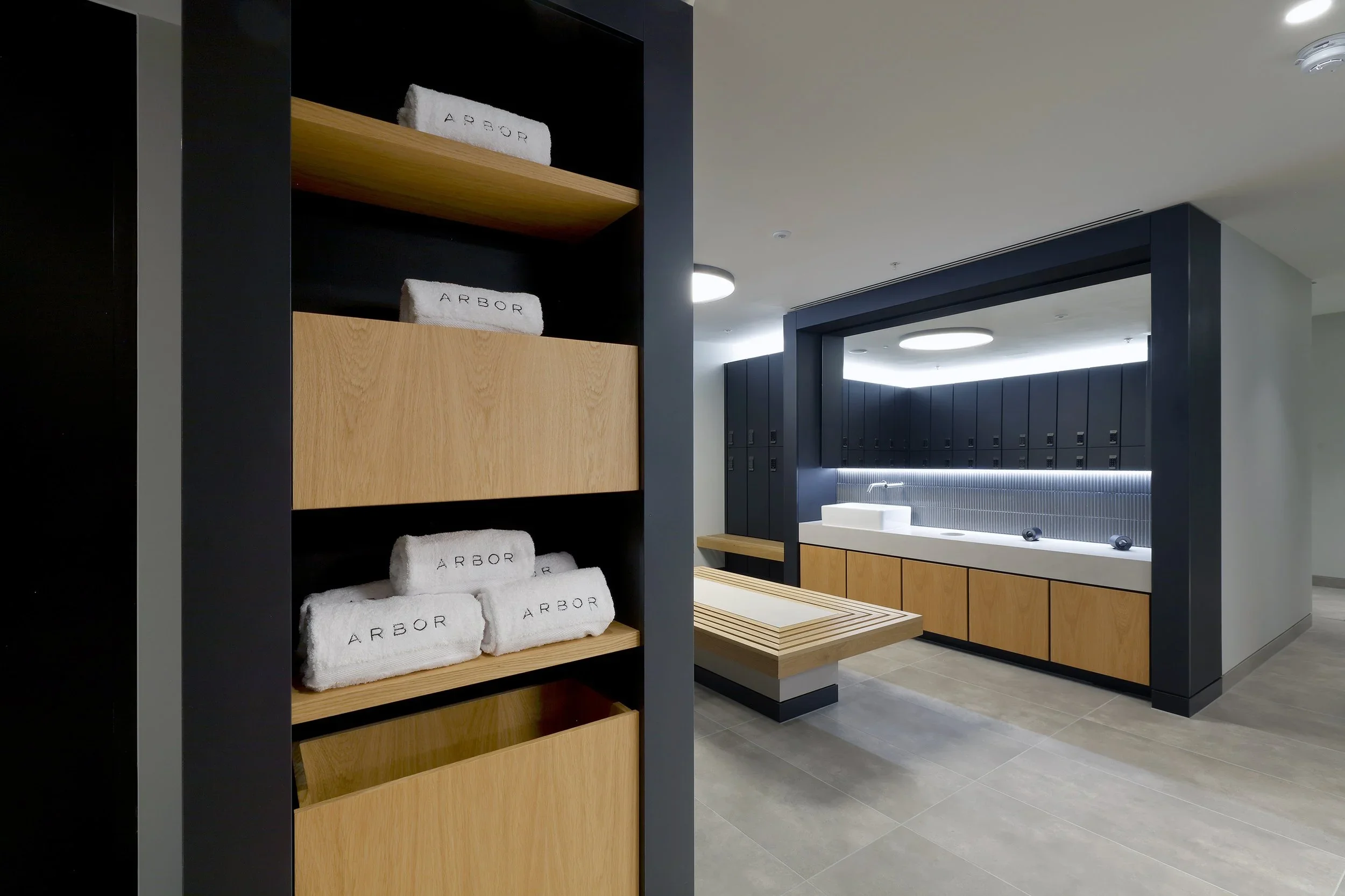 Arbor building spa facilities