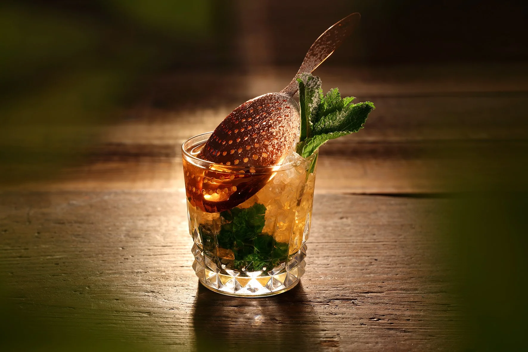 mc'coy's mint julep Star Trek Cocktail by David Burton Photography