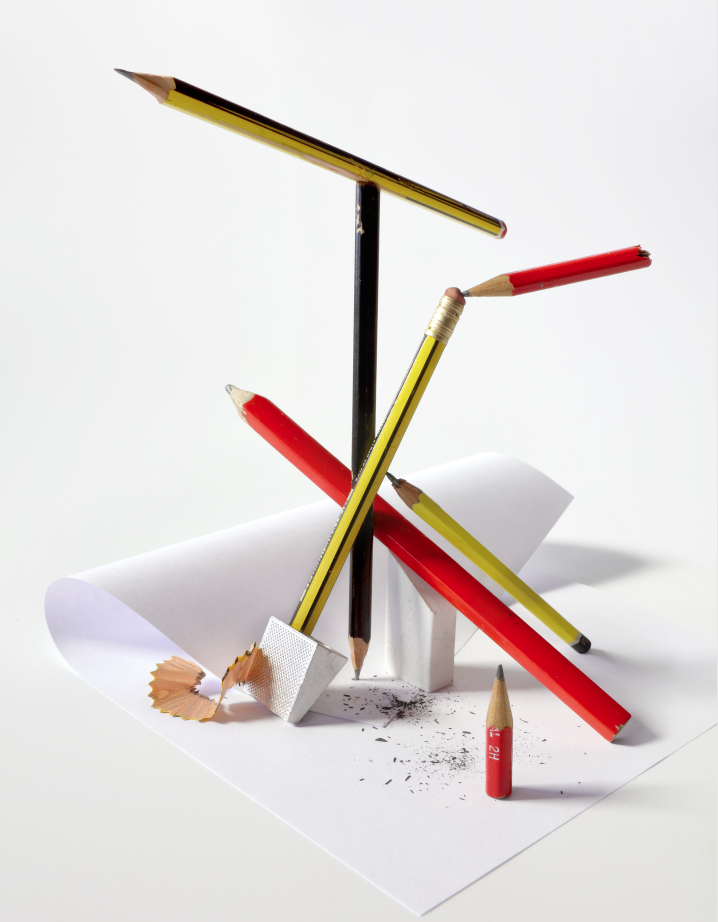 Ikebana pencils by David Burton Photography