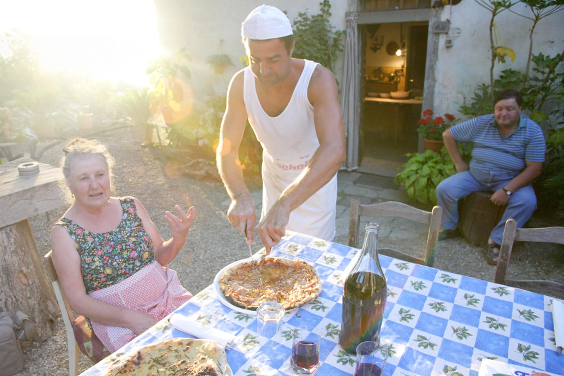 Carlo & family Tuscany italy by ddavid Burton photography