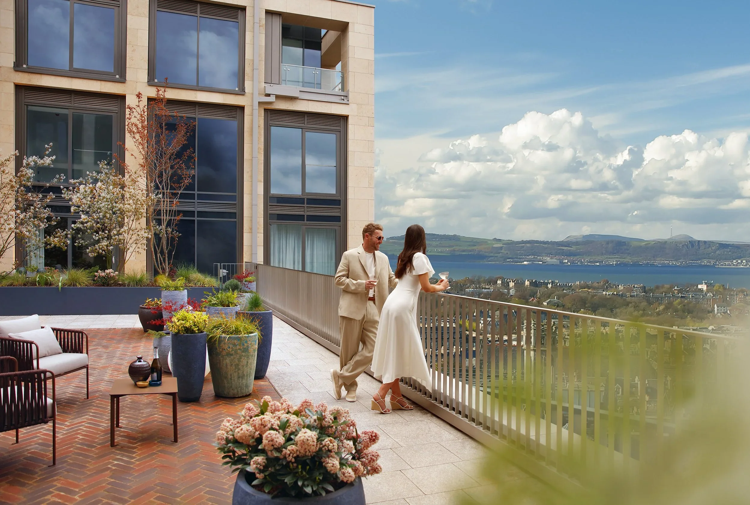 New Eidyn terrace view edinburgh