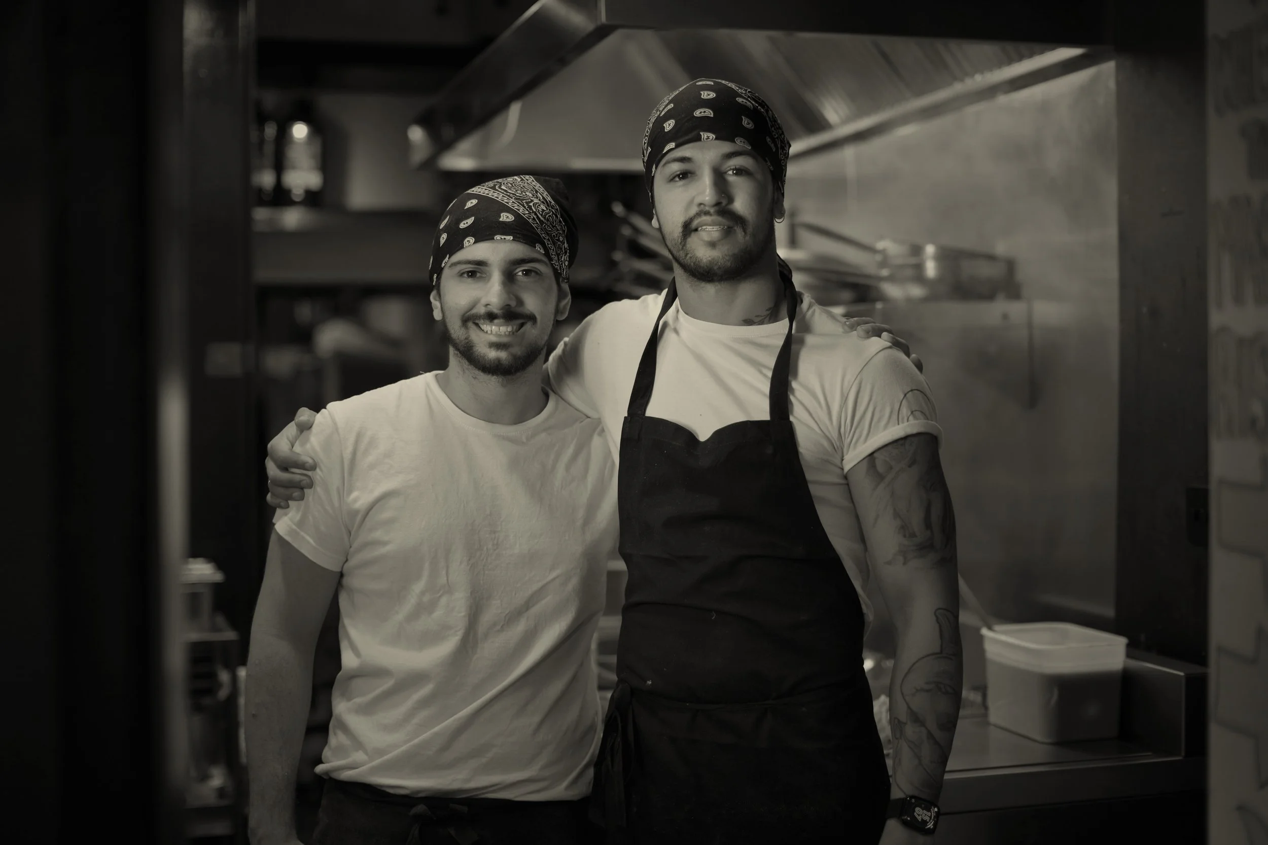 Vermicelli chefs by David Burton Photography