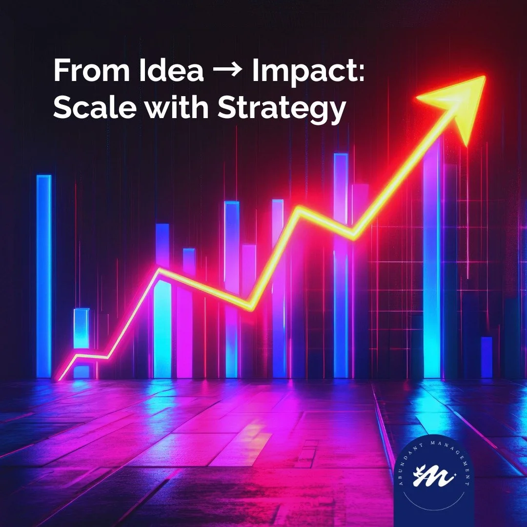 🚀 Scale Your Business! 💼✨

We design custom growth roadmaps tailored to YOUR goals. 🌟

Book a consultation today and start growing smarter! 💪📈

👉 abundant-management.com